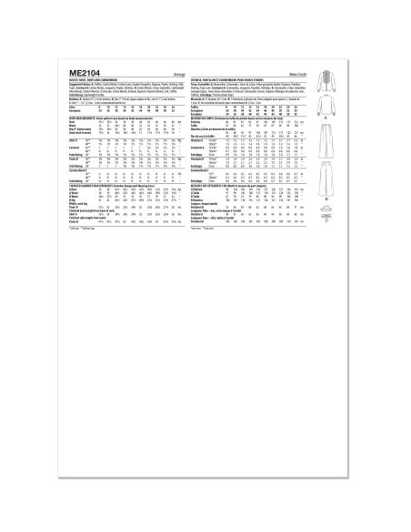 Patron KnowMe 2104.Y5 - Chemise, Pantalon et Ceinture par Raven Maureen