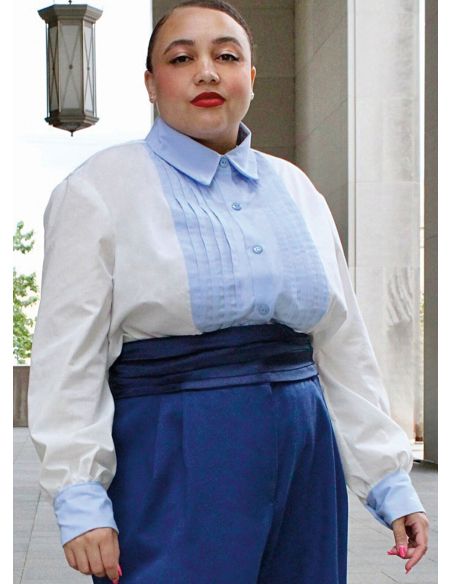 Patron KnowMe 2104.Y5 - Chemise, Pantalon et Ceinture par Raven Maureen