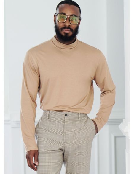 Patron KnowMe 2105.AA - Pull à col roulé et cardigan pour hommes