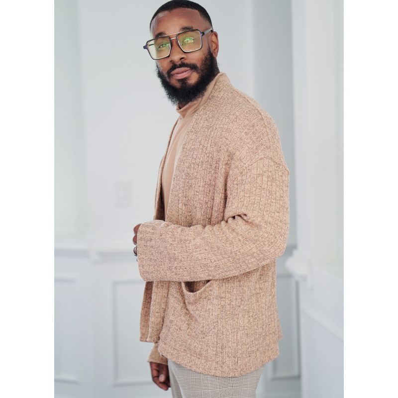 Patron KnowMe 2105.BB - Pull à col roulé et cardigan pour hommes