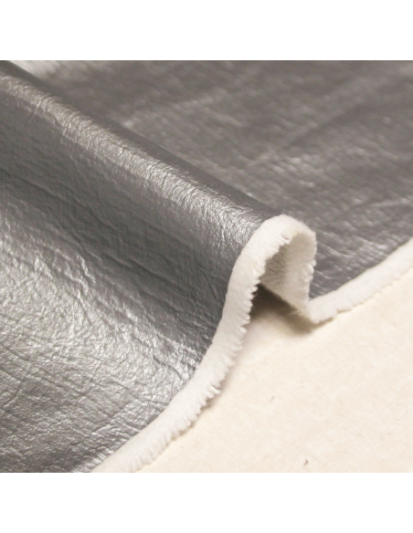 Languotte 100% coton avec aplat - Argent effet vieilli