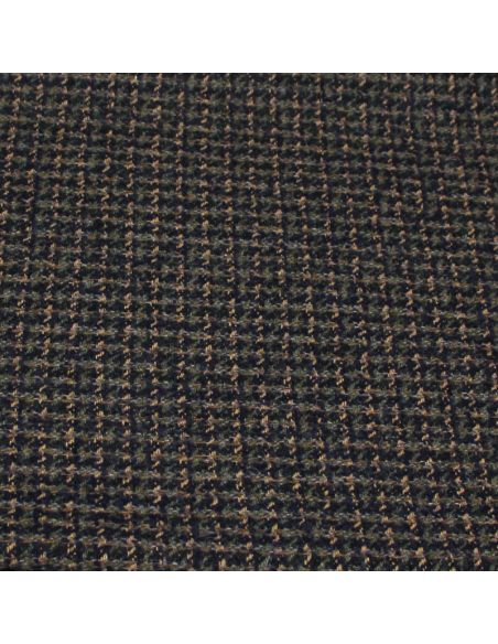 Tweed de laine - Bleu, vert & beige