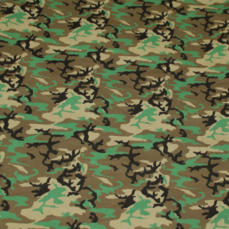 Cretonne 100% coton - Camouflage
