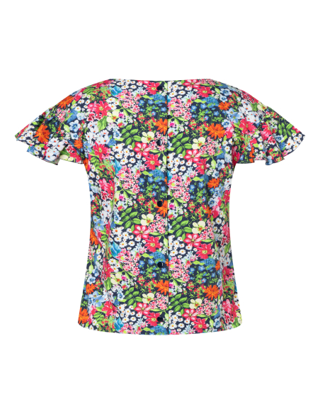 Patron Burda 5727 - Top ajusté à épaules tombantes