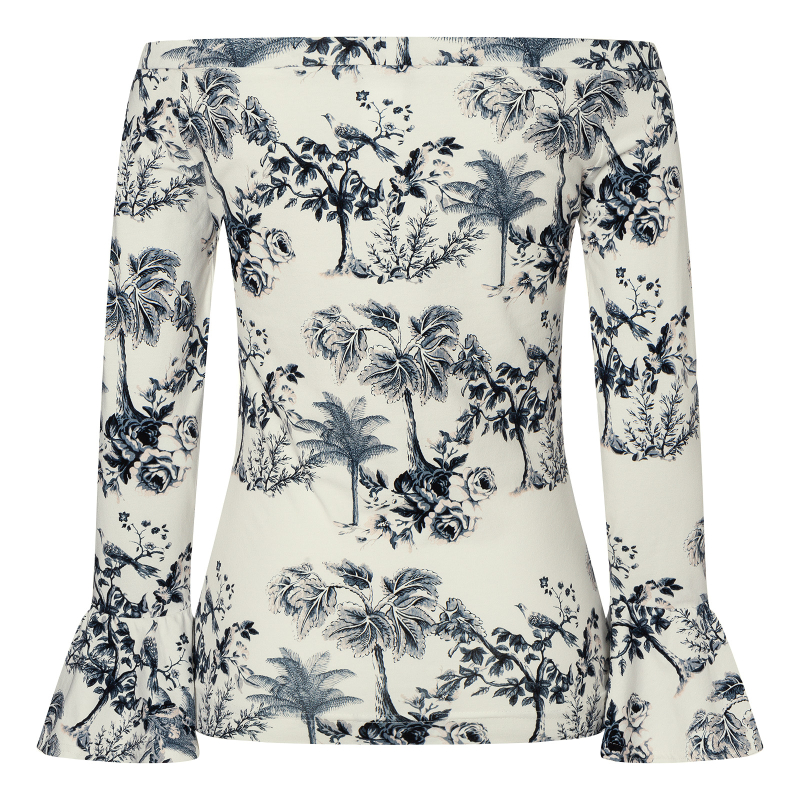 Patron Burda 5730 - Top féminin polyvalent