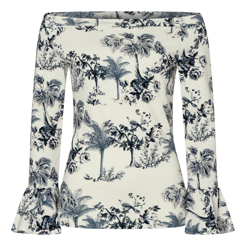 Patron Burda 5730 - Top féminin polyvalent