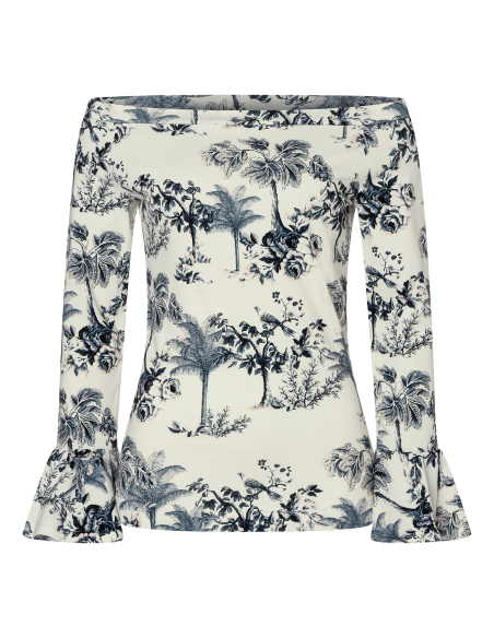 Patron Burda 5730 - Top féminin polyvalent