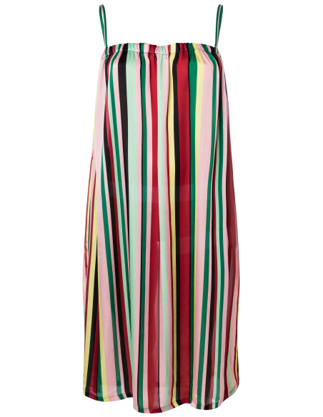 Patron Burda 5721 - Robe et top à encolure élastiquée