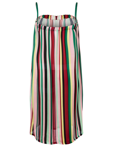 Patron Burda 5721 - Robe et top à encolure élastiquée