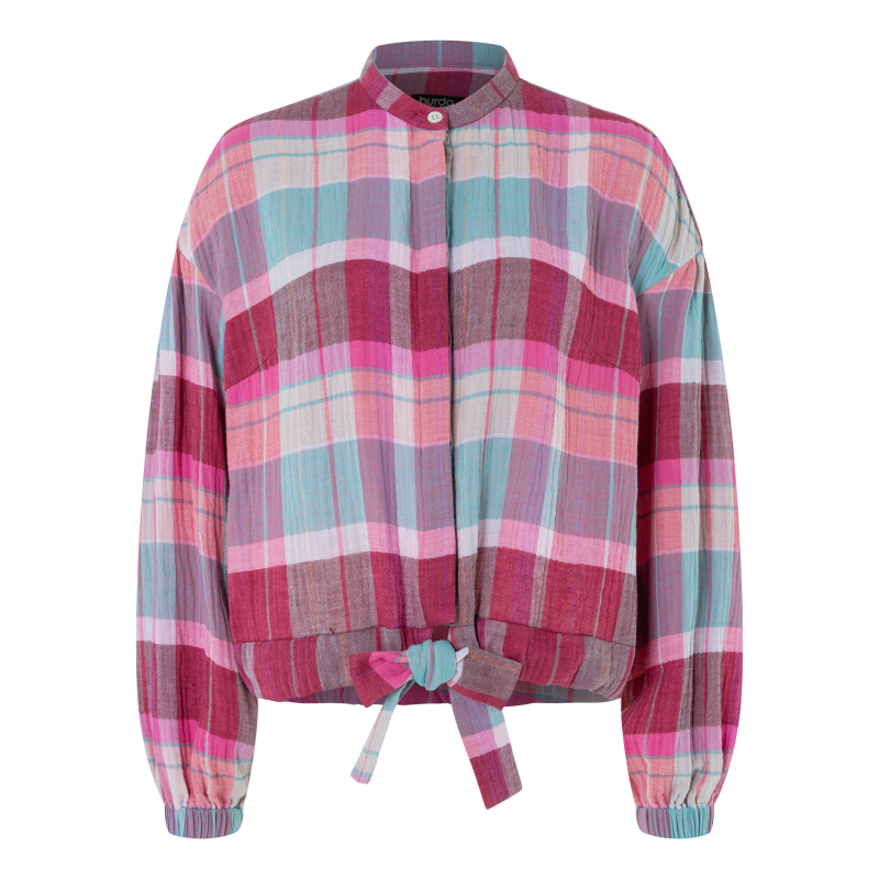 Patron Burda 5723 - Blouse à nouer au col ou en bas