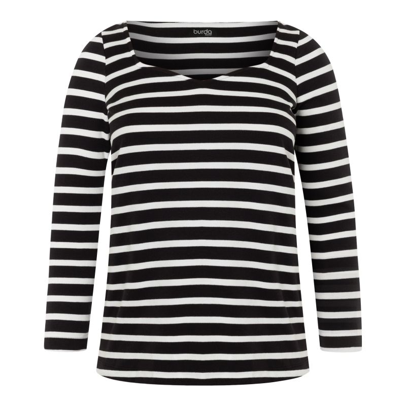 Patron Burda 5731 - T-shirt féminin polyvalent