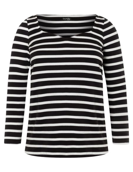 Patron Burda 5731 - T-shirt féminin polyvalent