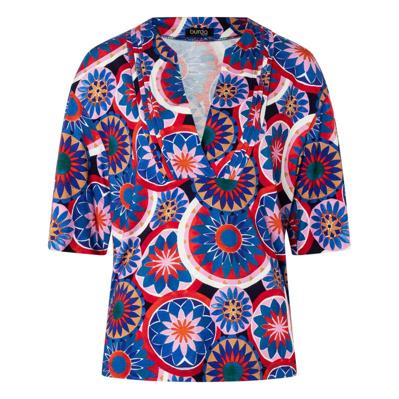 Patron Burda 5733 - Robe portefeuille élégante