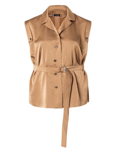 Patron Burda 5734 - Blouse façon gilet sans manches