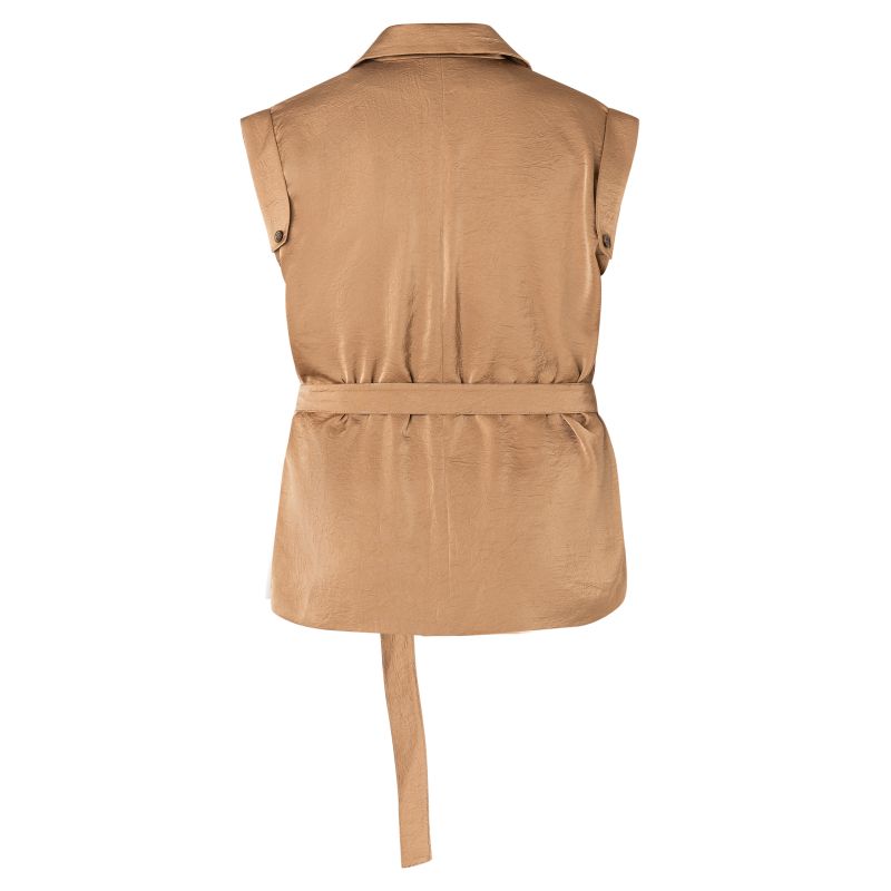 Patron Burda 5734 - Blouse façon gilet sans manches