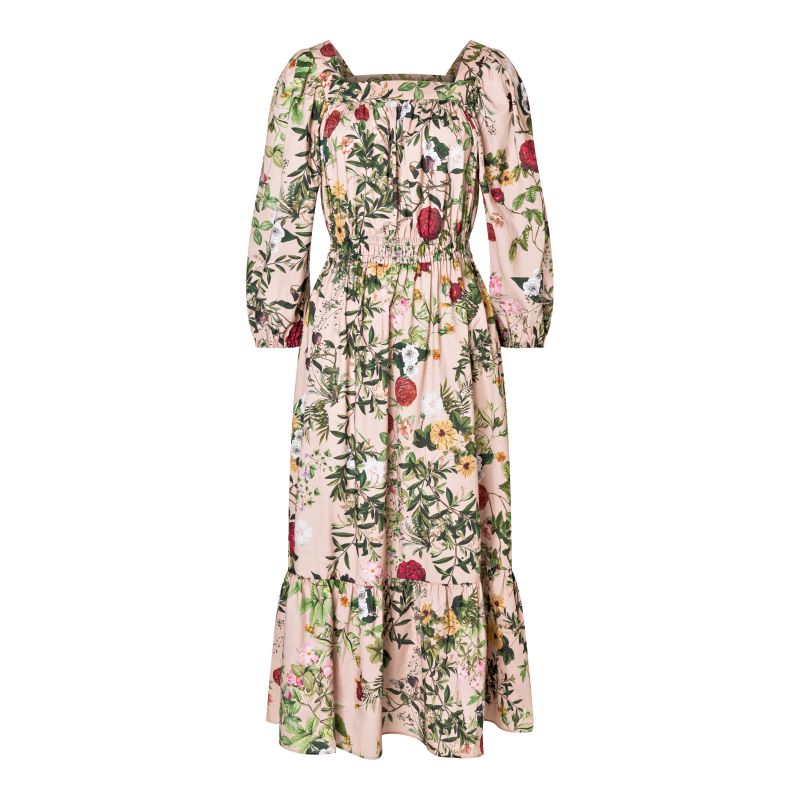 Patron Burda 5741 - Robe et blouse à manches raglan et volant