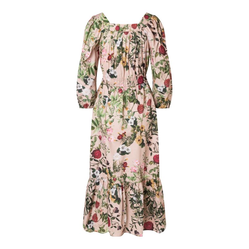 Patron Burda 5741 - Robe et blouse à manches raglan et volant