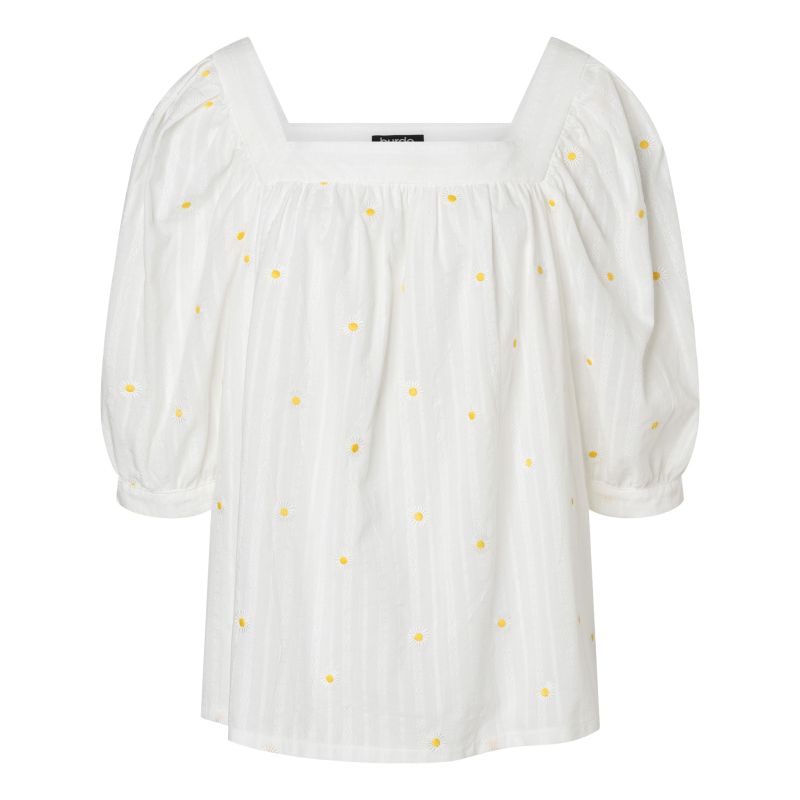 Patron Burda 5741 - Robe et blouse à manches raglan et volant