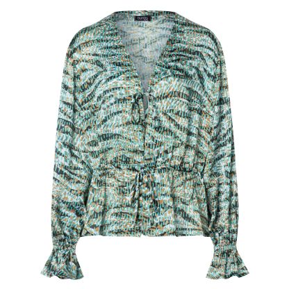 Patron Burda 5746 - Blouse féminine et décontractée 2