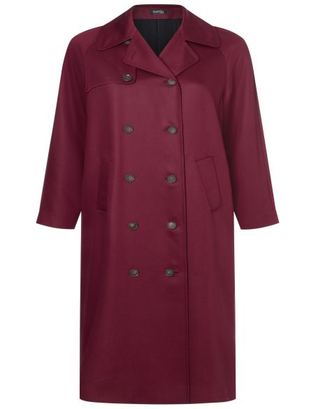 Patron Burda 5747 - Manteau et veste trench-coat pour silhouettes curvy