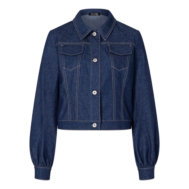 Patron Burda 5749 - Vestes décontractées à boutons