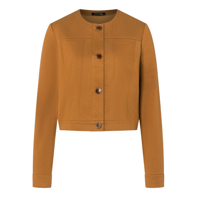Patron Burda 5749 - Vestes décontractées à boutons