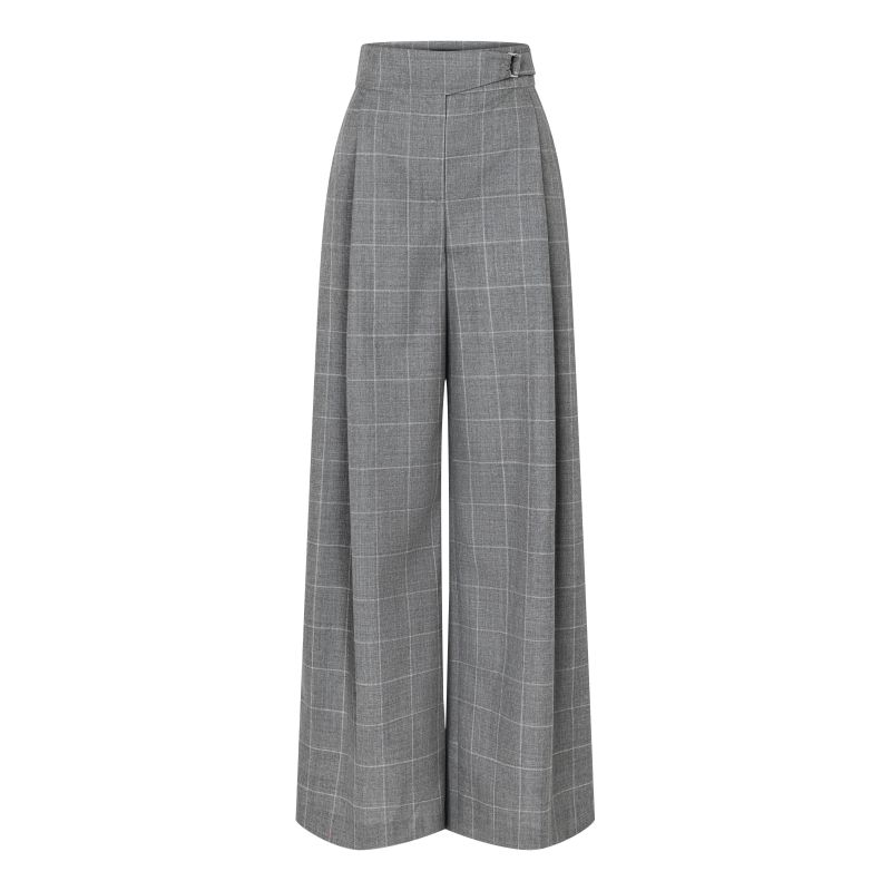 Patron Burda 5751 - Pantalon à pinces et jambes évasées