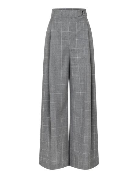 Patron Burda 5751 - Pantalon à pinces et jambes évasées