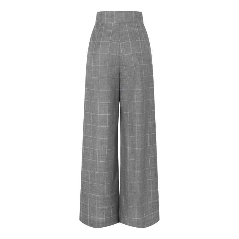 Patron Burda 5751 - Pantalon à pinces et jambes évasées