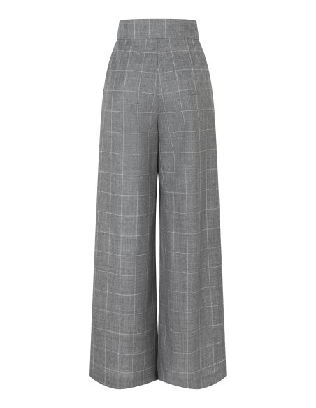 Patron Burda 5751 - Pantalon à pinces et jambes évasées