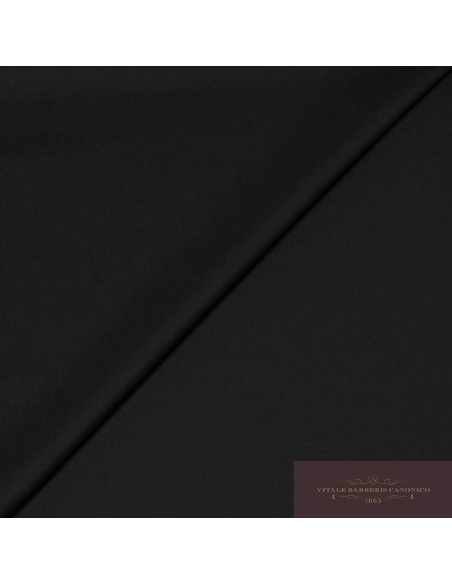 Tissu tailleur 100% laine super 120's - Noir