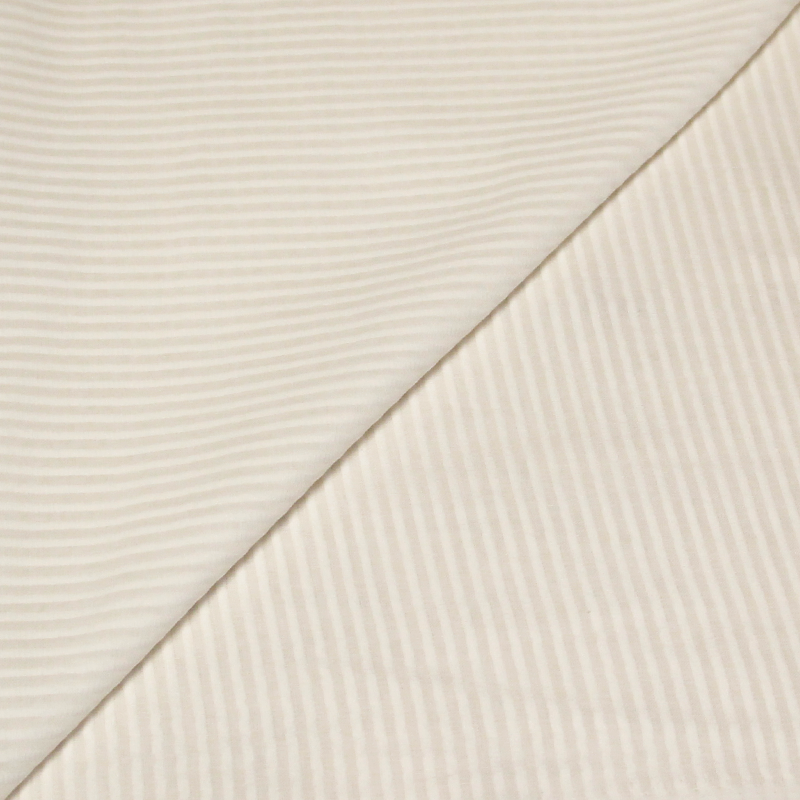 Piqué 100% coton ajouré - Blanc cassé