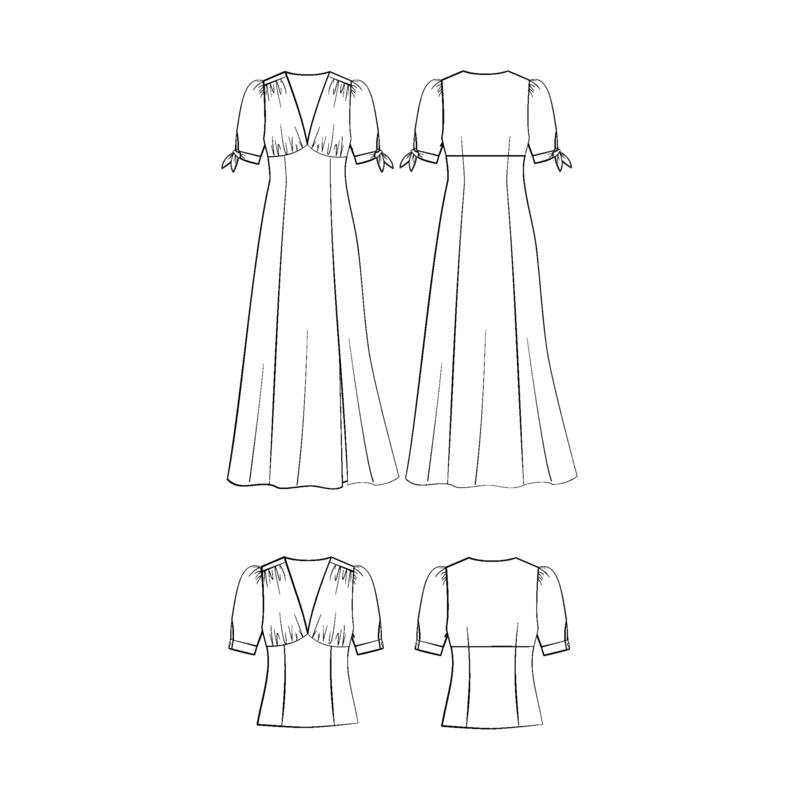 Patron Maison Fauve - Robe et Top Rosalie