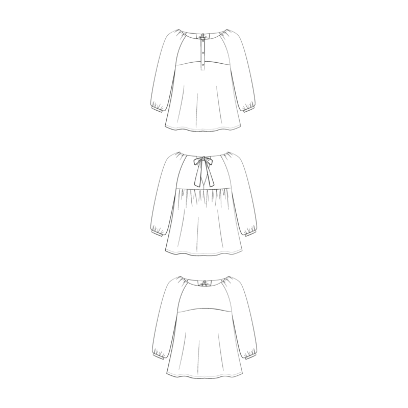 Patron Maison Fauve - Blouse Hespéride