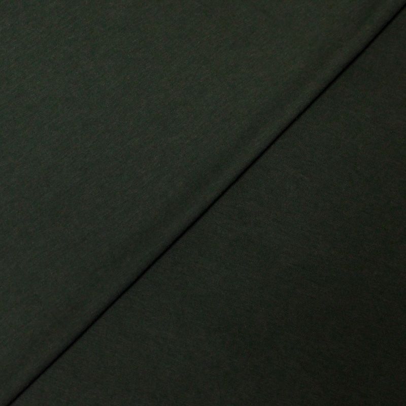 Jersey 100% coton - Vert forêt