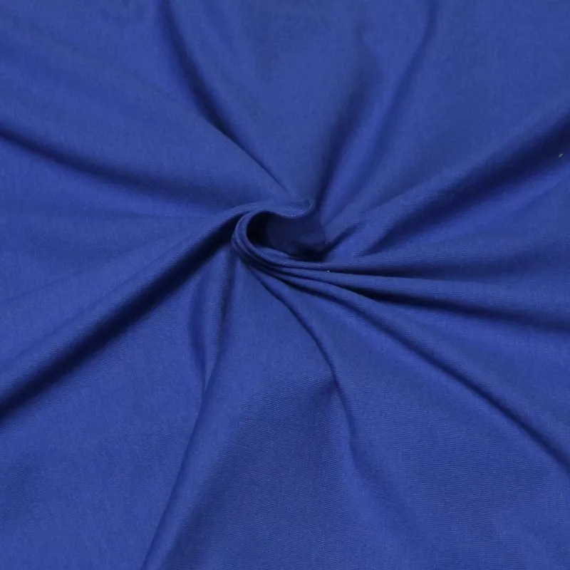 Jersey 100% coton - Bleu