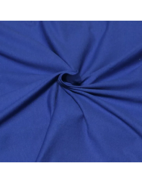Jersey 100% coton - Bleu