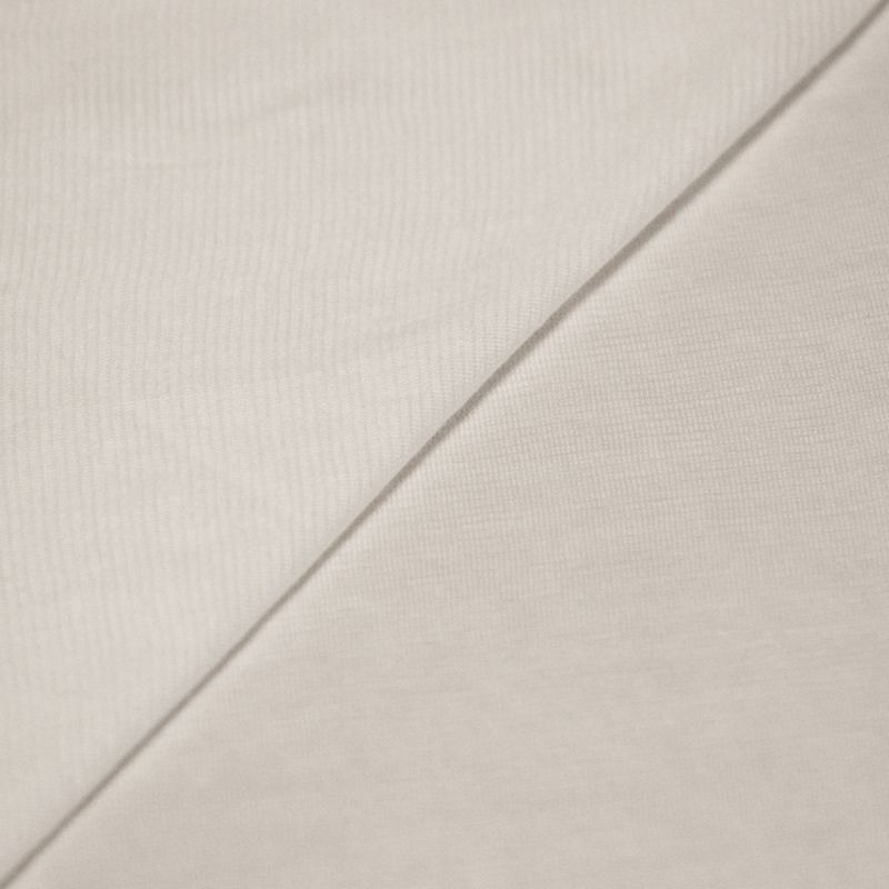 Jersey 100% coton - Blanc cassé