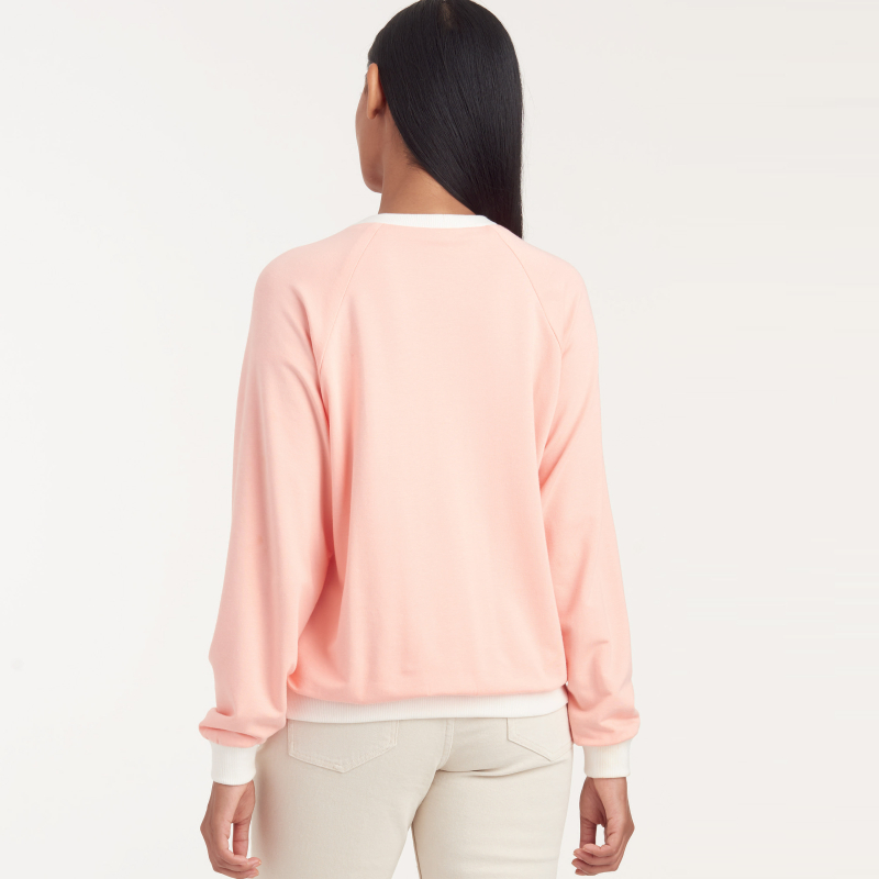 Patron Simplicity 9240.A (40-58) - Sweat-shirt unisexe à manches raglan