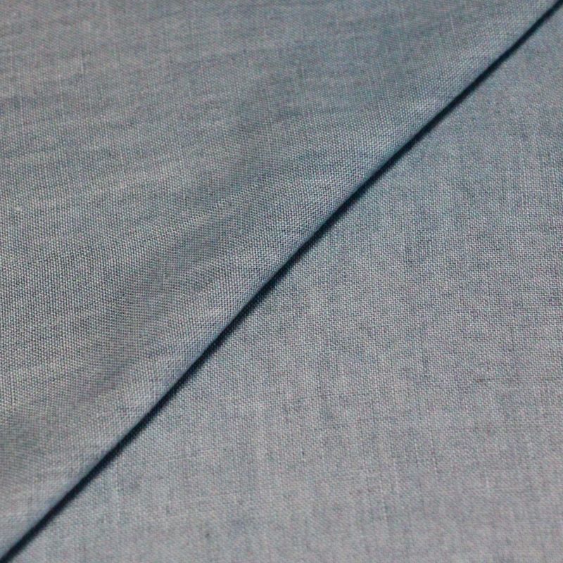 Étoffe 100 % lin - Bleu
