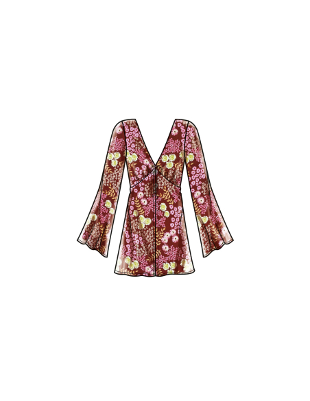 Patron Simplicity 9747.K5 (36-44) - Dusters pour femmes en trois longueurs