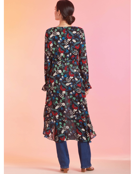 Patron Simplicity 9747.Y5 (46-54) - Dusters pour femmes en trois longueurs