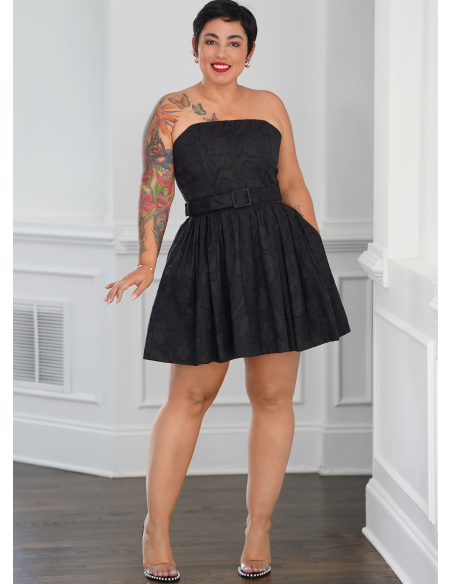 Patron Simplicity 9917.K5 (36-44) - Robe à jupe ample et ceinture par Mimi G Style