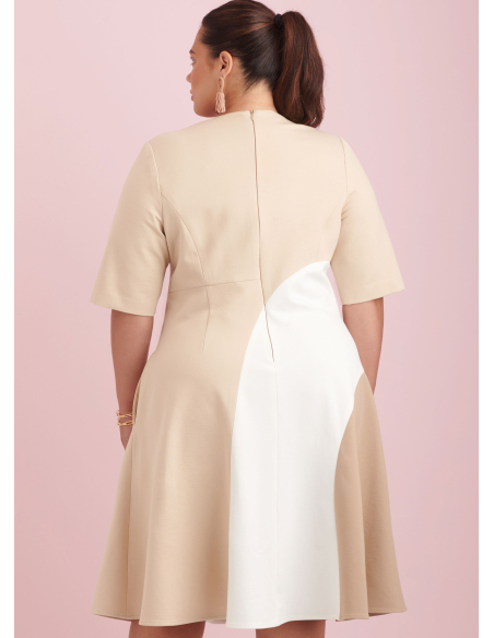 Patron Simplicity 9887.W2 (48-56) - Robe ajustée avec variations de longueur