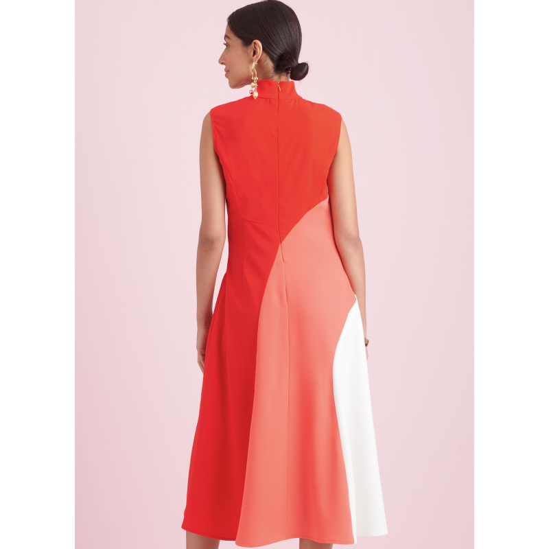 Patron Simplicity 9886.D5 (32-40) - Robe ajustée avec variations de longueur