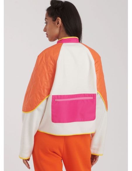 Patron Simplicity 9896.A - Sweat-shirt unisexe à manches raglan