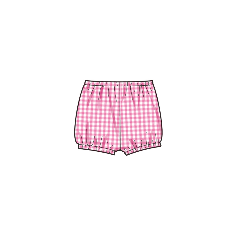 Patron Simplicity 9898.A - Robe, culotte et bandeau pour bébés