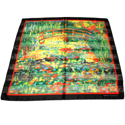 Carré bande satin - 8