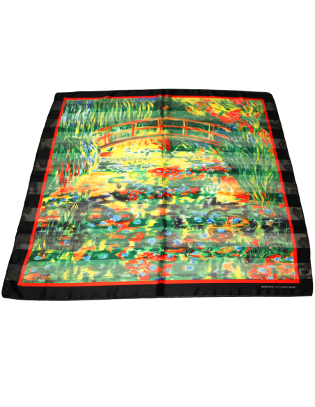 Carré bande satin - 8