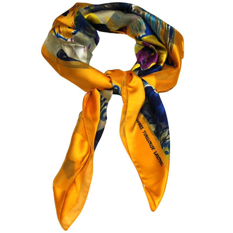 Carré bande satin - 9